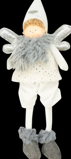 Outlet Koriste-Enkeli Jaloilla 48 Cm, Erilaisia Sesonkijuhlatarvikkeet