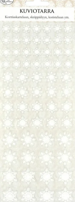 New Kuviotarra Lumihiutale Glitter Askartelutarvikkeet