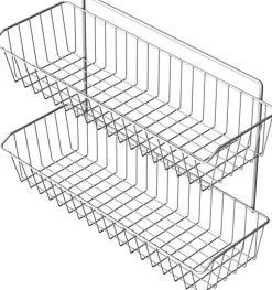 Lanka ja Muovi Säilytyskalusteet-Oy Sarjakori Levea 2 Kerrosta Valkoinen