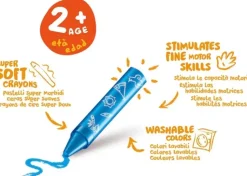 Sale Lasten Variliitusarja 8 Kpl Baby Wild +2 Vuotiaille Toimistotarvikkeet