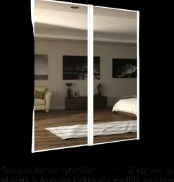 Finndeco Eteiskalusteet-Liukuovikomero 984X2218 Setdesign 13