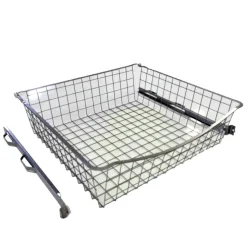 Finndeco Säilytyskalusteet-Liukuovikomeron Liukukoripaketti, Korin Sopii Aukkoon L568Mm, Muut Mitat K150 X S500Mm