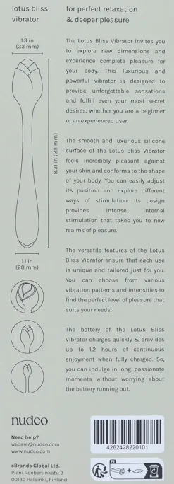 Nudco Seksivalineet-Lotus Vibraattori