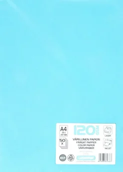 Sale A4 50 Kpl Varillinen Tulostuspaperi 120 Gsm Vaaleansininen Paperitarvikkeet