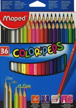 Clearance Puuvarit 36Kpl Toimistotarvikkeet