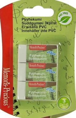 Outlet Pyyhekumi 3Kpl Toimistotarvikkeet