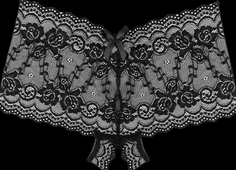 Underneath Seksivalineet-Mila Avohaarapikkuhousut S/M