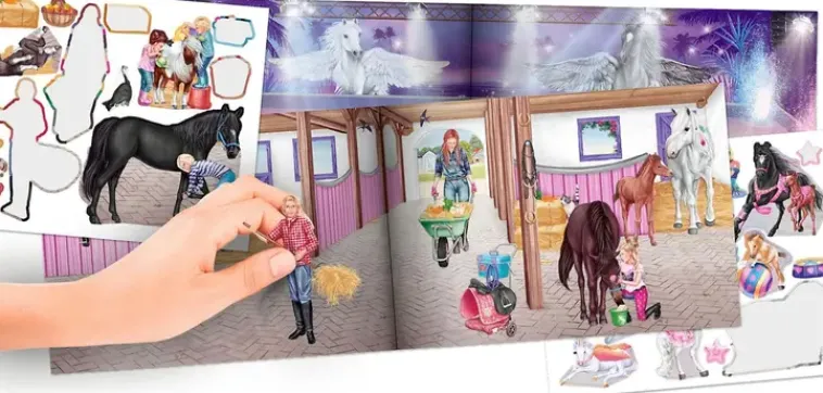 Miss Melody Askartelutarvikkeet-Mini Stickerworld