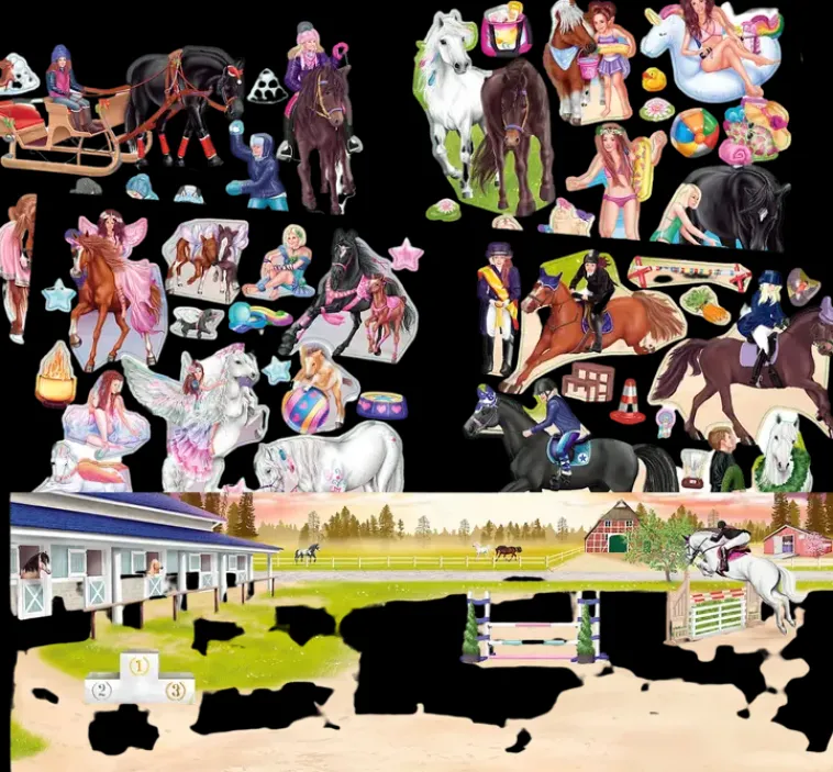 Miss Melody Askartelutarvikkeet-Mini Stickerworld