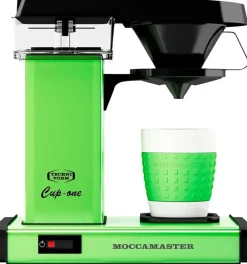 Moccamaster Kahvi Ja Tee-Cup-One Yhden Kupin Kahvinkeitin Vihrea