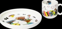 Sale Moomin Arabia Muumi Muumipeikko Lastenastiasto 2-Osainen Astiat