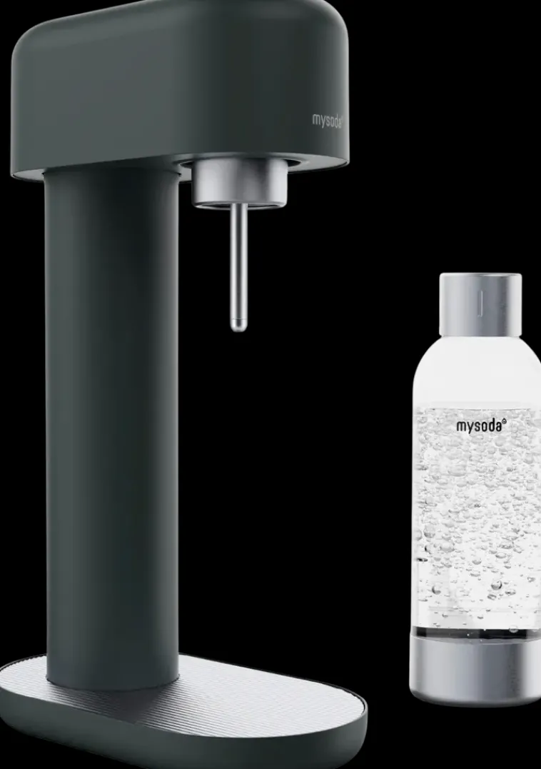 MySoda Vesi Ja Juomat-Hiilihapotuslaite Ruby 2 Black Silver