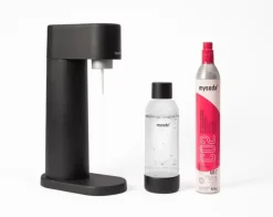 MySoda Vesi Ja Juomat-Woody Black -Hiilihapotuslaite