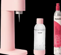 MySoda Vesi Ja Juomat-Woody Pink -Hiilihapotuslaite
