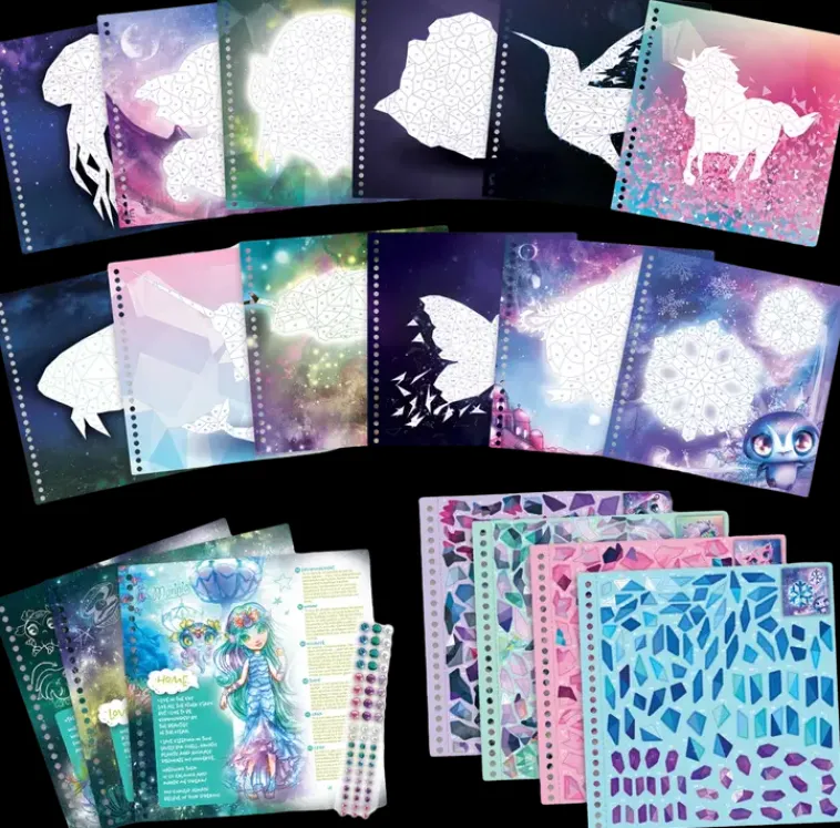 Nebulous Stars Askartelutarvikkeet-Nebulous Star Tarraa Numeroiden Mukaan