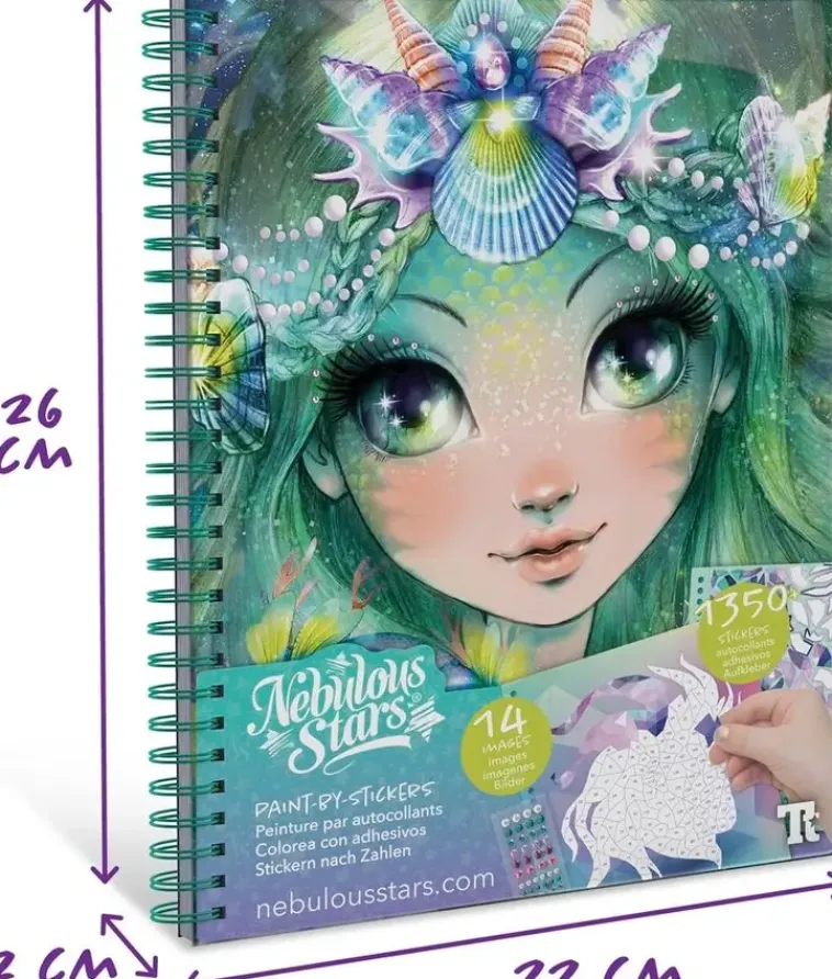 Nebulous Stars Askartelutarvikkeet-Nebulous Star Tarraa Numeroiden Mukaan