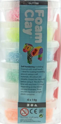 Nellen Askartelutarvikkeet-Helmimassalajitelma 6X14G