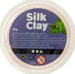 Nellen Askartelutarvikkeet-Silkkimassa 40G Beige