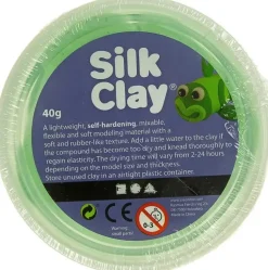 Silkkimassa 40G Vaaleanvihrea Askartelutarvikkeet