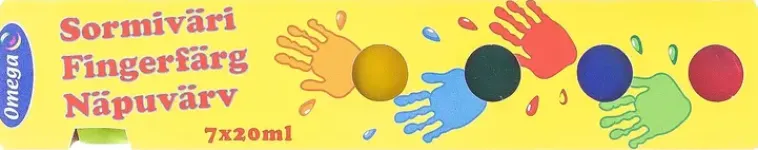 Omega Askartelutarvikkeet-Sormivarit 7X20Ml