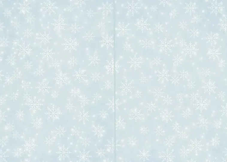 Sale 2-Osainen Korttipohja Lumihiutale Vaaleansininen 10Kpl/Pkt Askartelutarvikkeet