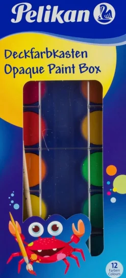 Clearance Vesivarit 12 Kpl Ja Pensseli Toimistotarvikkeet