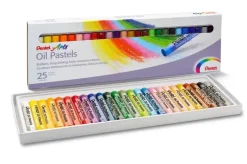 Pentel Askartelutarvikkeet-Oljypastelliliitu 25Kpl