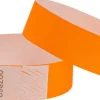 Best Plastipap Paasylippuranneke Oranssi Neonvari Tyvek-Materiaalia Vedenkestava Numeroitu 19X255Mm 50Kpl Paperitarvikkeet