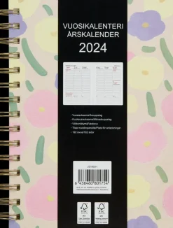 New Poytakalenteri A5 Kierresidottu Kalenterit