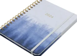 Poytakalenteri A5 Kierresidottu, Sininen Kalenterit