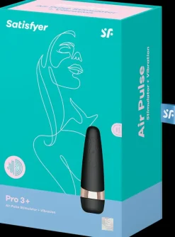 Satisfyer Seksivalineet-Pro 3+ Klitoriskiihotin