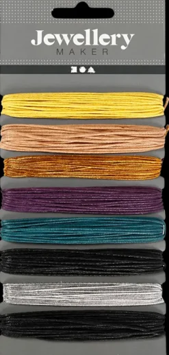 Ei merkkiä Askartelutarvikkeet-Puuvillanyorilajitelma 1Mm, 8Varia, A 5M