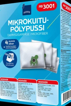 Rainbow Imurit Ja Tarvikkeet-Polypussi Rb3001 4Kpl + Moottorisuodatin