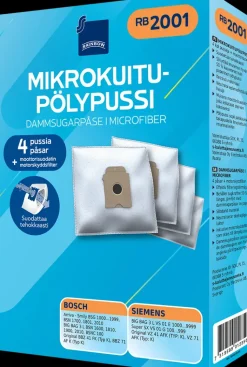 Rainbow Imurit Ja Tarvikkeet-Polypussi Rb2001 4Kpl + Moottorisuodatin