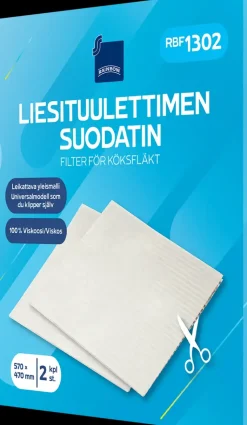 Rainbow Imurit Ja Tarvikkeet-Rasvasuodatin Rbf1302 Liesituulettimeen