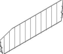 Lanka ja Muovi Säilytyskalusteet-Rullakiskokorin Jakaja Lm620 Hopeanharmaa (Rullakiskokoreihin Lm 610-615)