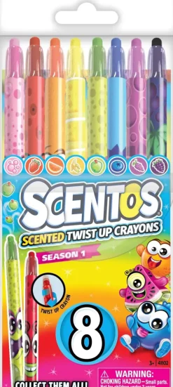 Online Tuoksuvat Kierrettavat Varivahaliitukynat 8 Kpl/Pkt Toimistotarvikkeet