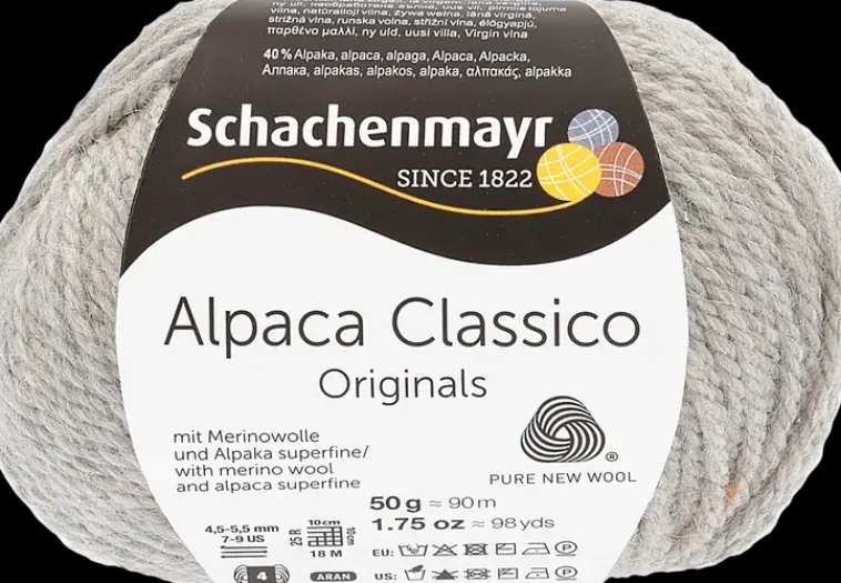 New Neulelanka Alpaca Classico 50G Harmaa Käsityötarvikkeet