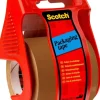 Scotch-Pakkausteippi Kasitelineessa, Ruskea, 1 Rulla, 48 Mm X 20 M Toimistotarvikkeet