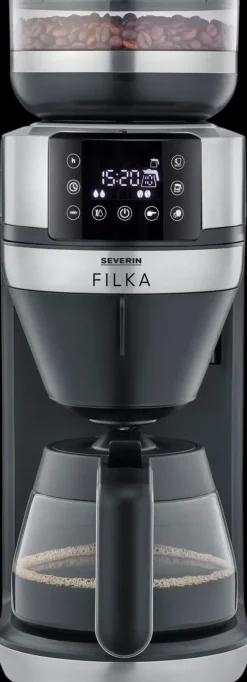 Severin Kahvi Ja Tee-Filka Kahvinkeitin Lasikannulla Ka4850