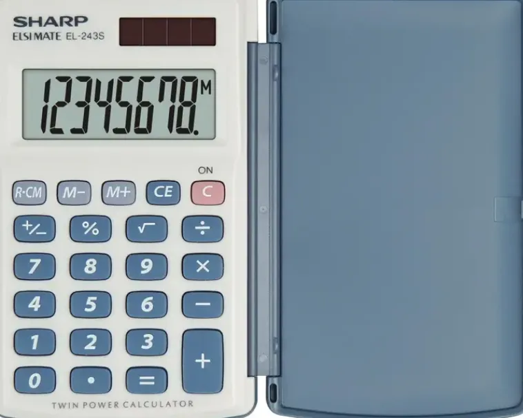 Taskulaskin El-243S Laskimet