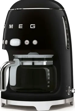 Smeg Kahvi Ja Tee-Dcf02Bleu Kahvinkeitin Musta