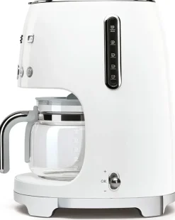 Smeg Kahvi Ja Tee-Dcf02Wheu Kahvinkeitin Valkoinen