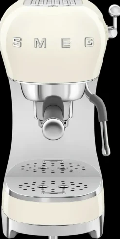 Smeg Kahvi Ja Tee-Ecf02Creu Espressokeitin, Kermanvalkoinen