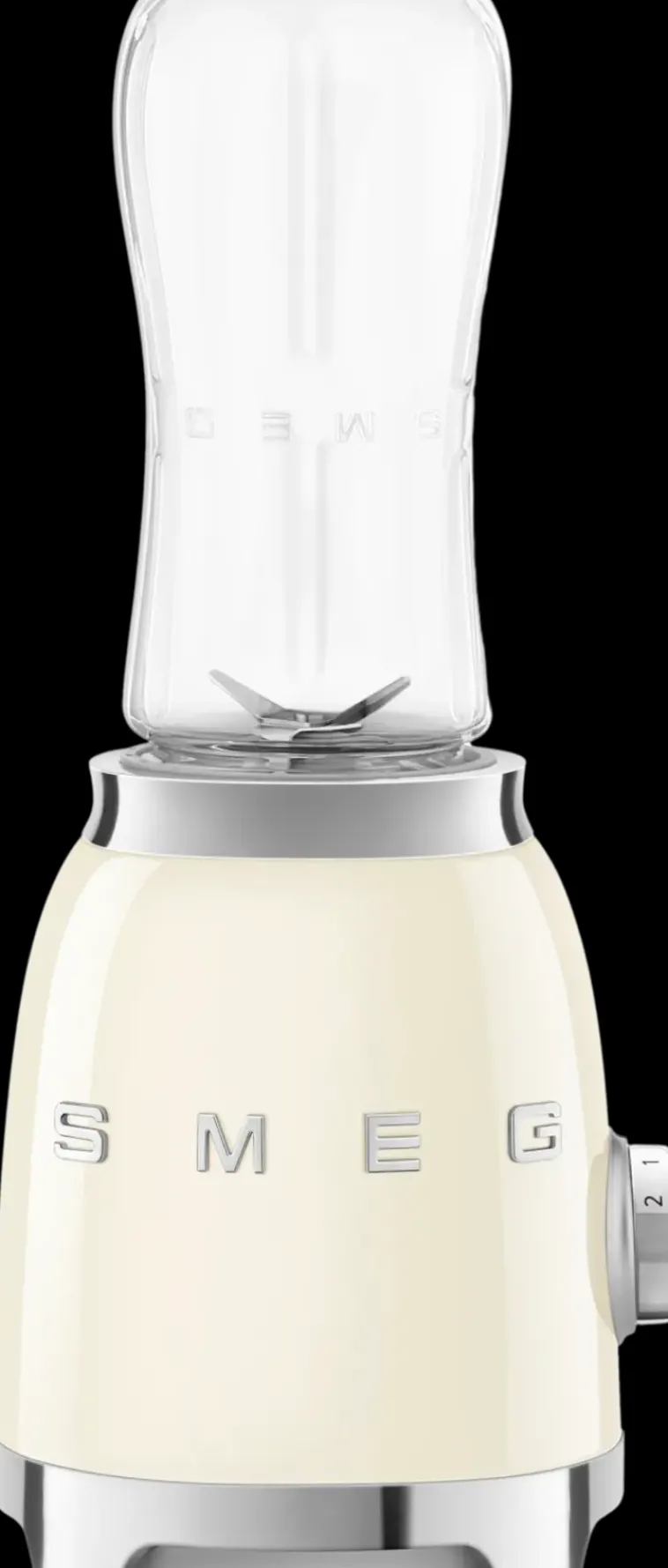 Smeg Ruoanvalmistuskoneet-Pieni Tehosekoitin Pbf01Creu, Kermanvalkoinen