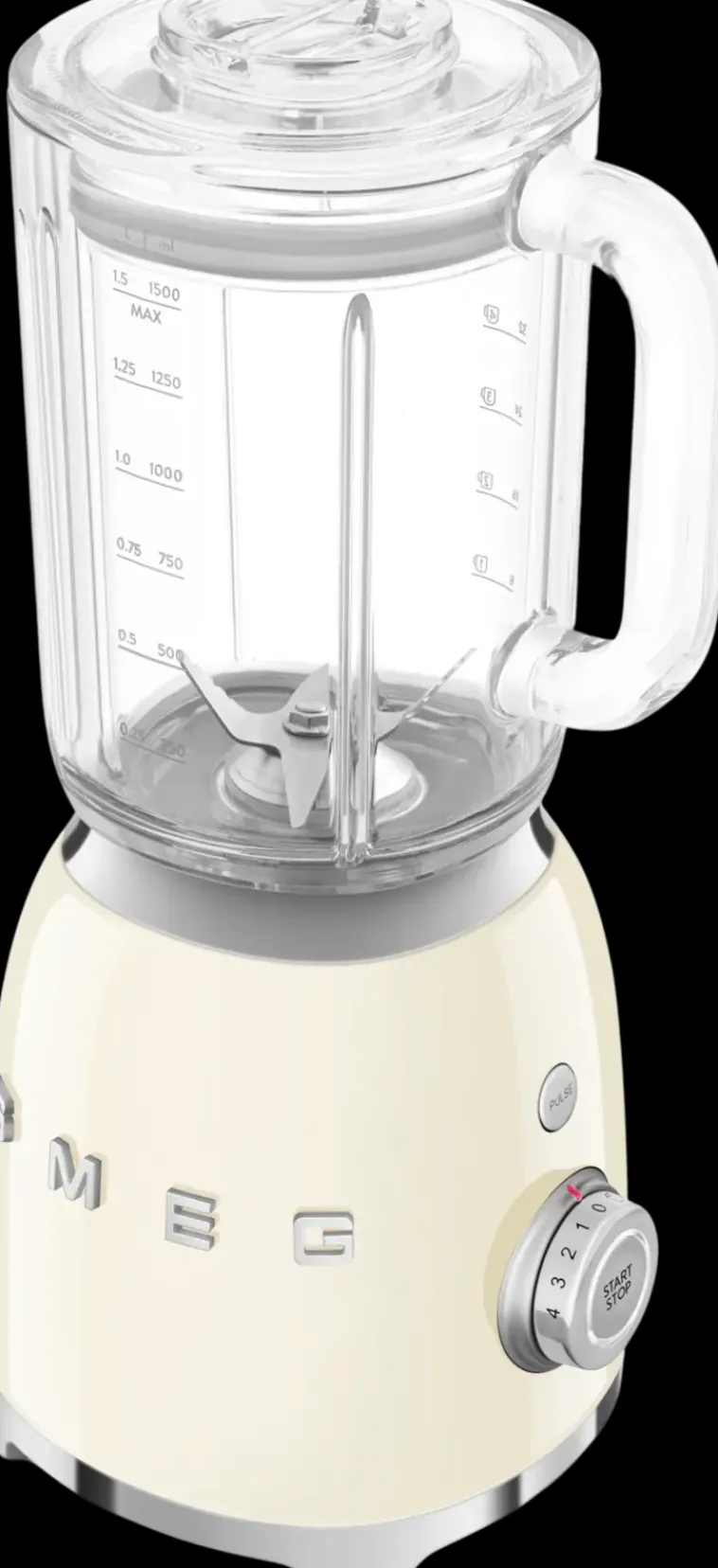 Smeg Ruoanvalmistuskoneet-Tehosekoitin Blf03Wheu, Kermanvalkoinen
