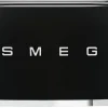 Smeg Kypsentäminen-Tsf02Bleu 4-Viipaleen Leivanpaahdin Musta