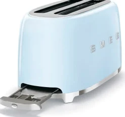 Smeg Kypsentäminen-Tsf02Pbeu 4-Viipaleen Leivanpaahdin Pastellinsininen