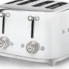 Smeg Kypsentäminen-Tsf03Sseu 4-Viipaleen Leivanpaahdin Teras
