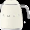 Smeg Kahvi Ja Tee-Vedenkeitin Klf05Creu 0,8 Litraa, Kermanvalkoinen